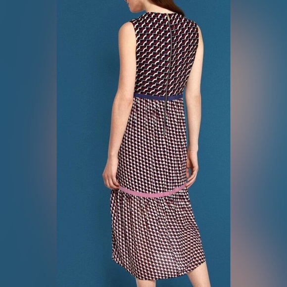 Ted Baker London A line midi dress size 3 US 8 - Picture 2 of 16